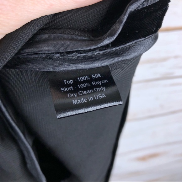 Alexandra Grecco silk velvet bow detail sleeveless - Picture 8 of 8